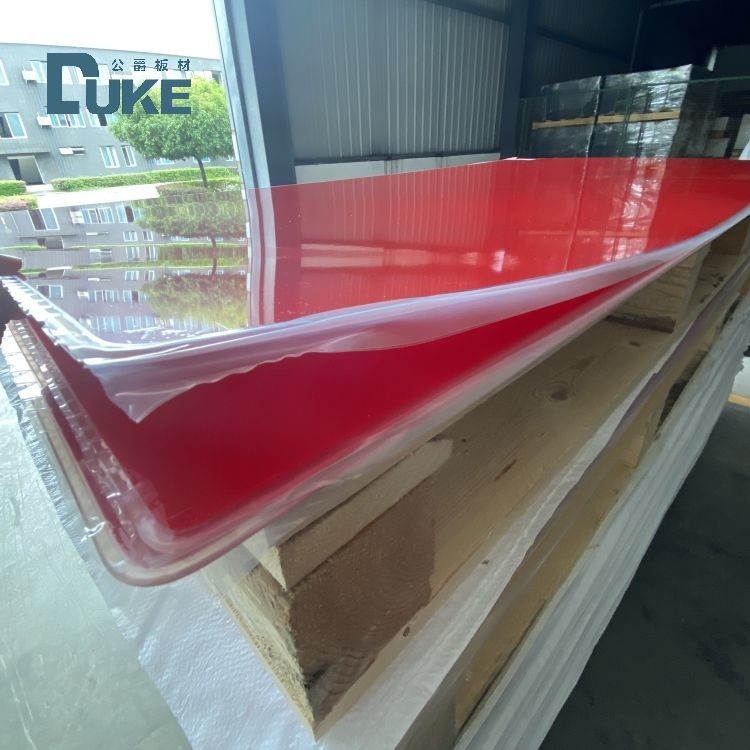 ภายนอก 4ft X 6ft สี Poly Lucite อะคริลิครั้ว Yard โบดป้ายสําหรับงานแต่ง