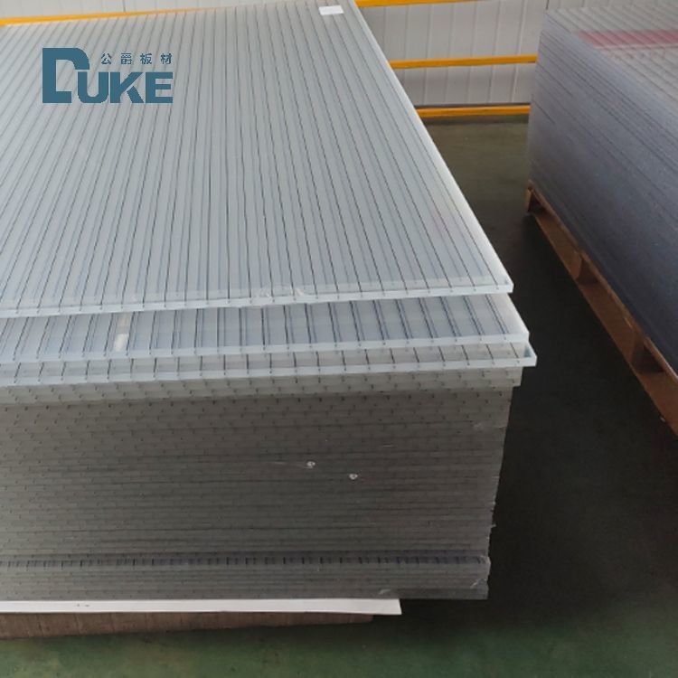 แผ่นอะคริลิคกันเสียง Duke Manufacturer ทน UV ความร้อน หนา 2-40 มม. สำหรับงานก่อสร้างเทศบาล ตัด ดัด