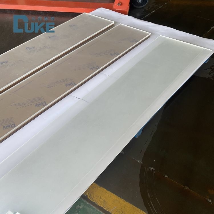 ป้องกันสีเหลืองที่กําหนดเองแผ่นอะคริลิกใส หนา PMMA แผ่นสําหรับหน้าต่างภายนอก CNC การตัด 10 มม.
