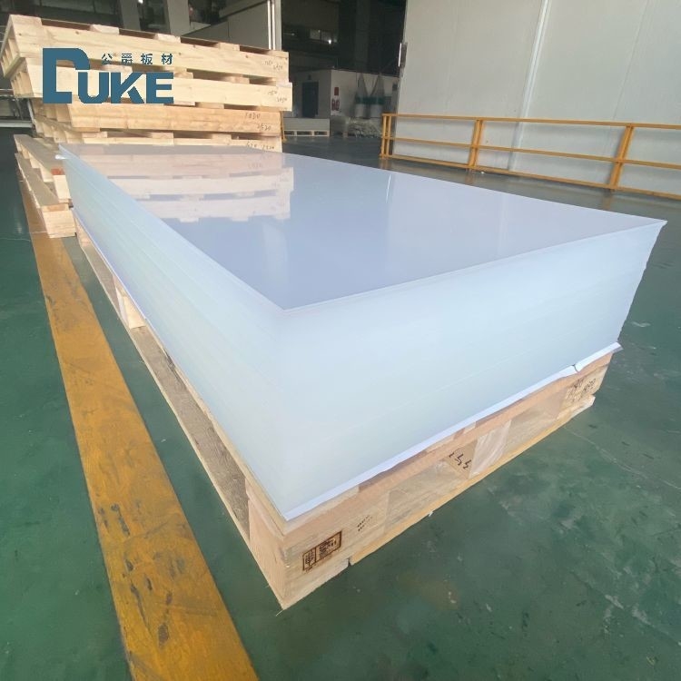 อาหารเกรด สีที่กําหนดเอง flat 1220x2440mm 4mm โคส Acrylic Sheet กล่องแสดงภาพ