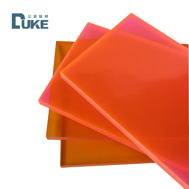 DUKE 8ft X 4ft 3mm 15mm หนาโปร่งโปร่งใส สีแข็ง แอคริลิก พลาสติกแผ่น Plexi