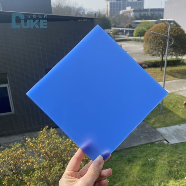 Duke Blue And White Day& Night Acrylic Sheet สําหรับจอโฆษณากล่องไฟ LED