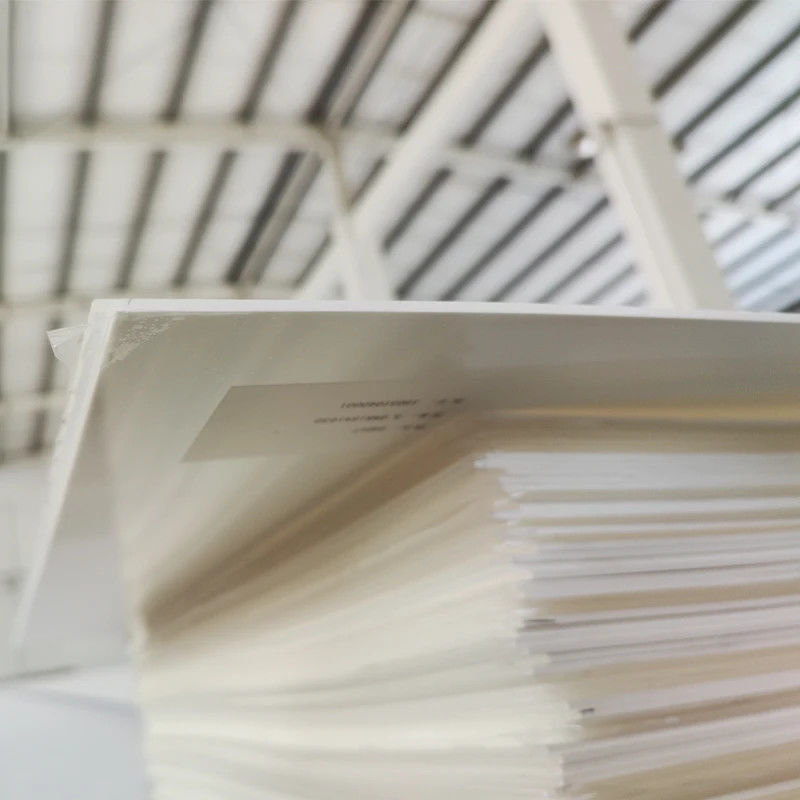 8 มิลลิเมตร ดุ๊ค ผู้ผลิต 100% Virgin Mitsubishi MMA White Opal Cast Acrylic Sheet กระดาษพลาสติกเรียบ กระดาษป้ายงานอาชีพ