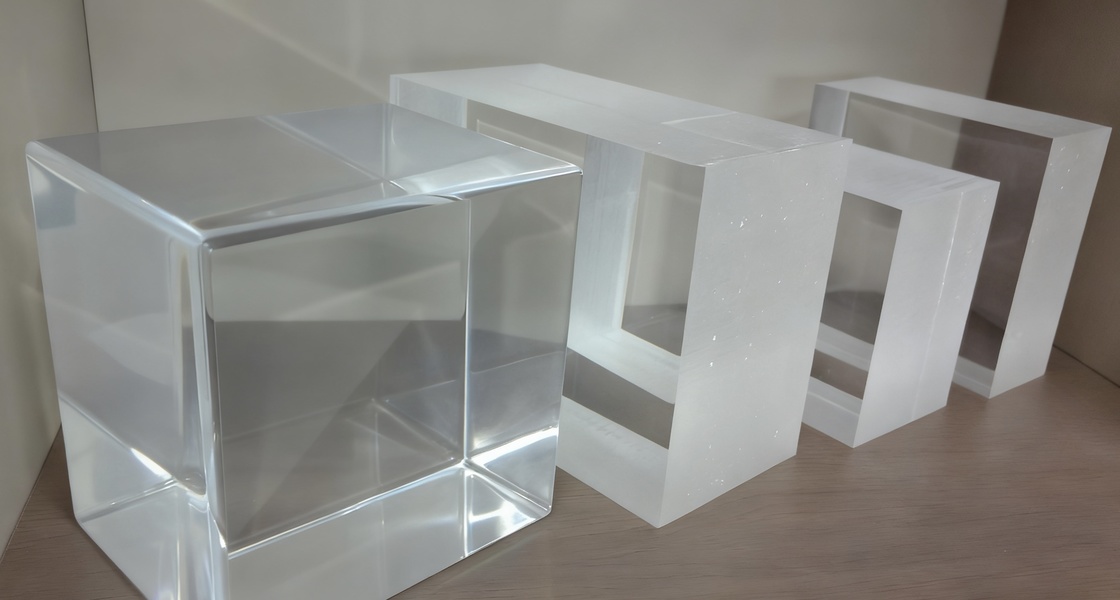 Transparent Acrylic Wall Panels System for Infinity Edge Pool Custom Manufacturing & CNC Cutting Service