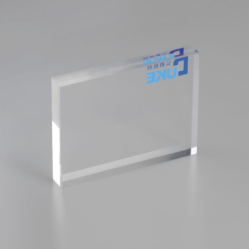 Nano LGP Sheet Edge Lit Clear Acrylic Light Guide Plate สําหรับการกระจายแสงแบบเดียวกัน