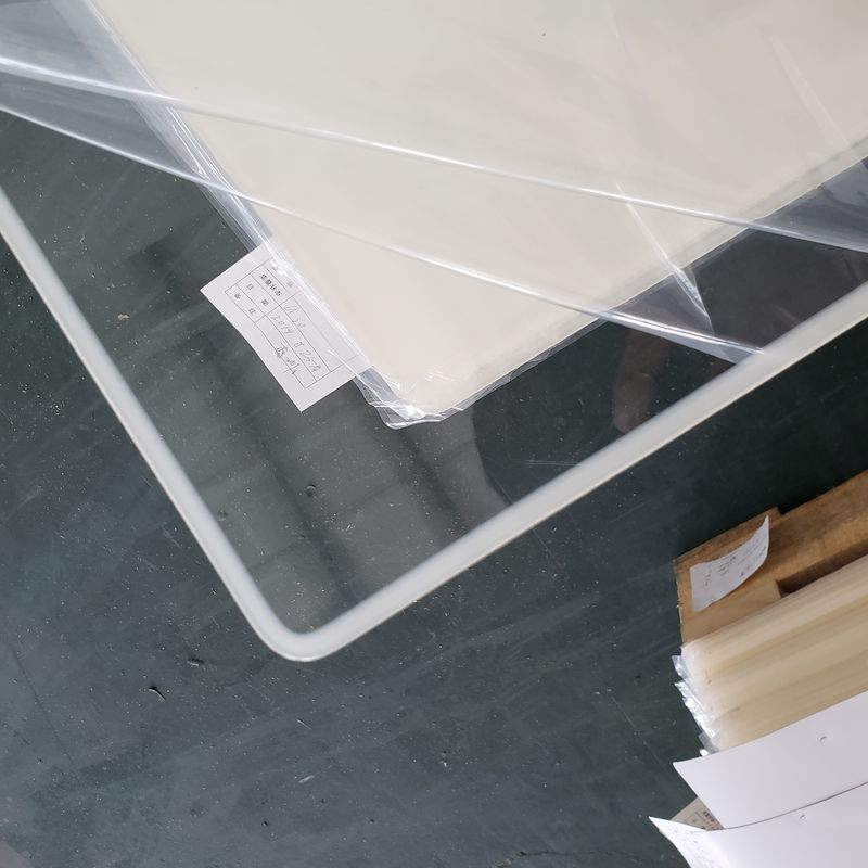 แผ่นอะคริลิคหล่อใสคุณภาพสูง Virgin Mitsubishi MMA การส่งผ่านแสง 92% ตัดตามขนาด
