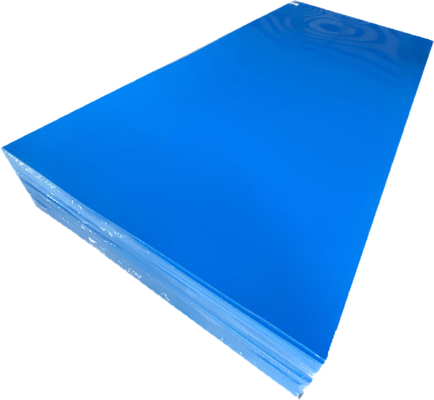 โรงงานแบรนด์ DUKE ขายส่งปลีก สีน้ําเงิน โหลดแผ่นอะคริลิก PMMA Perspex Plexiglass สําหรับการโฆษณา